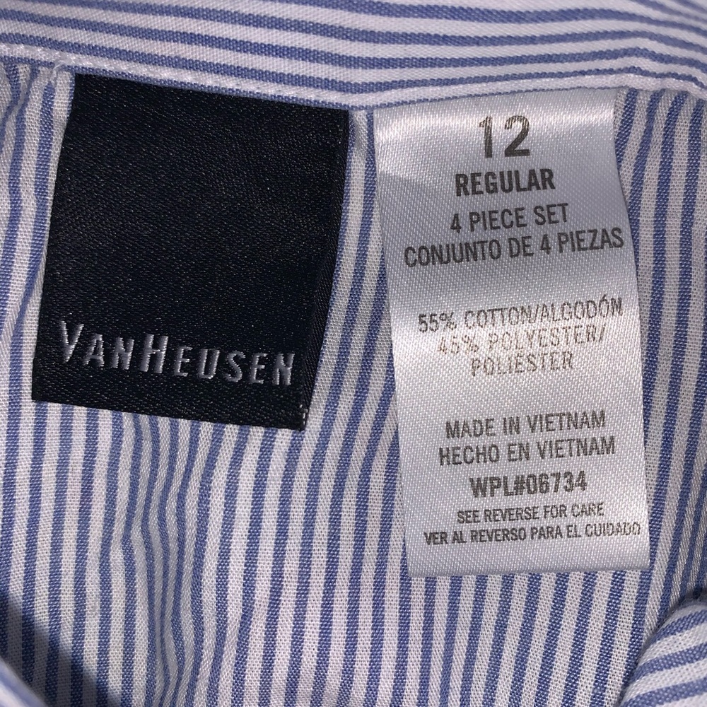 Striped Button up - Picture 3 of 3